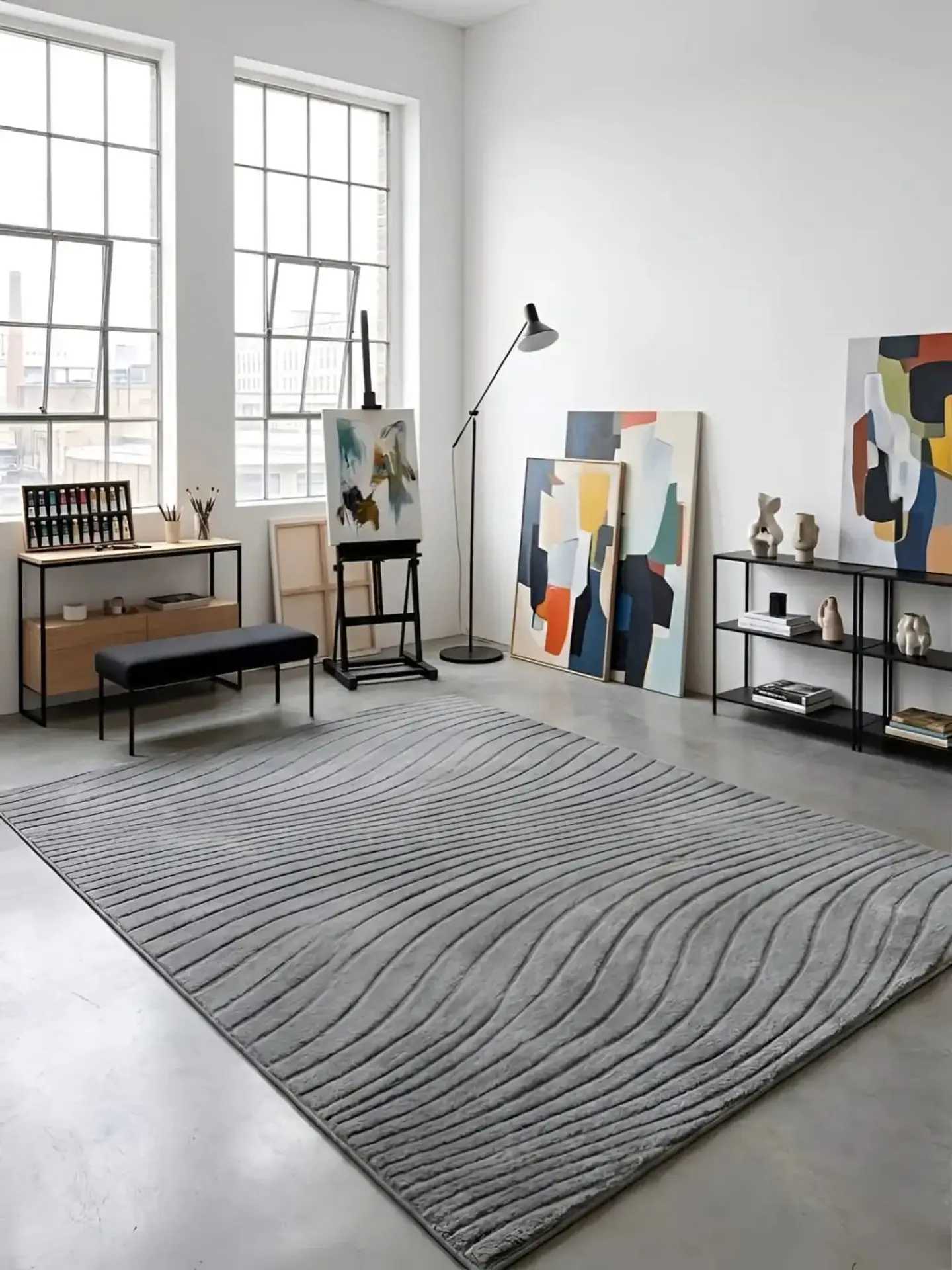Alfombra Decorativa con Relieve Jacquard 240x200 5