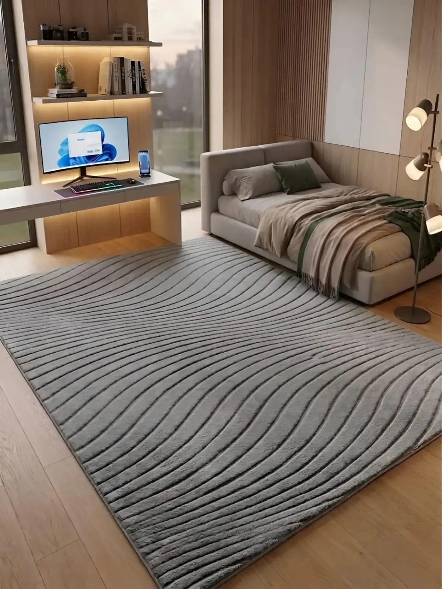 Alfombra Decorativa con Relieve Jacquard 240x200 6