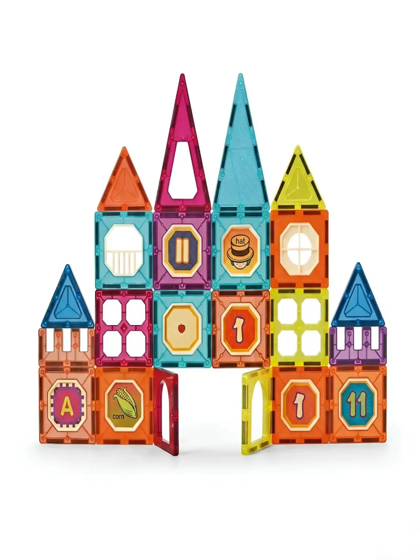 Set de Bloques Magnéticos de Construcción 32 Piezas 3