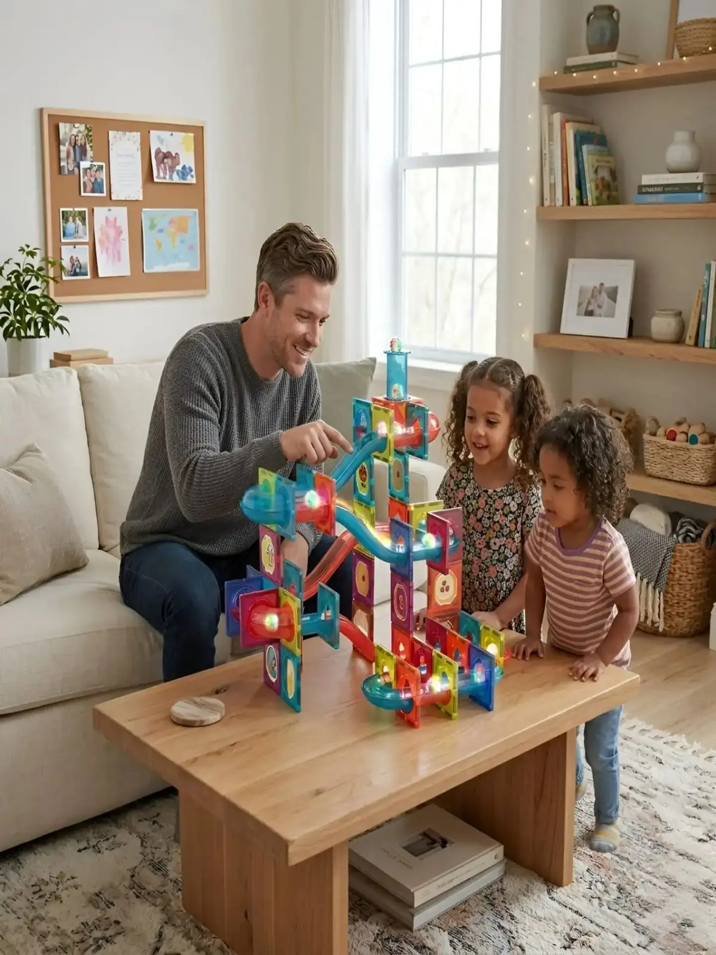 Set Magnético Marble Run - Pista de Canicas 125 Piezas 4