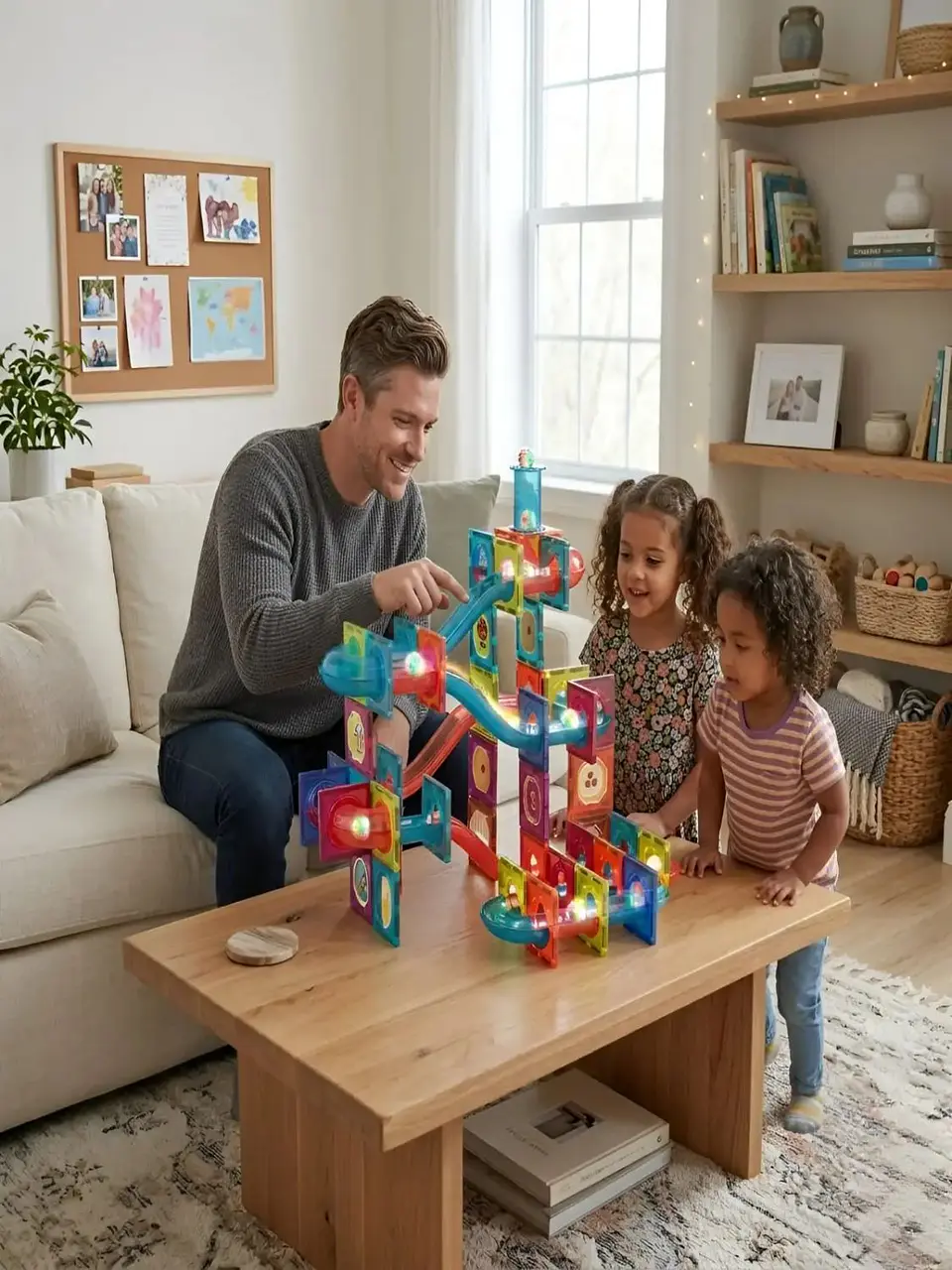 Set Magnético Marble Run - Pista de Canicas 125 Piezas 4