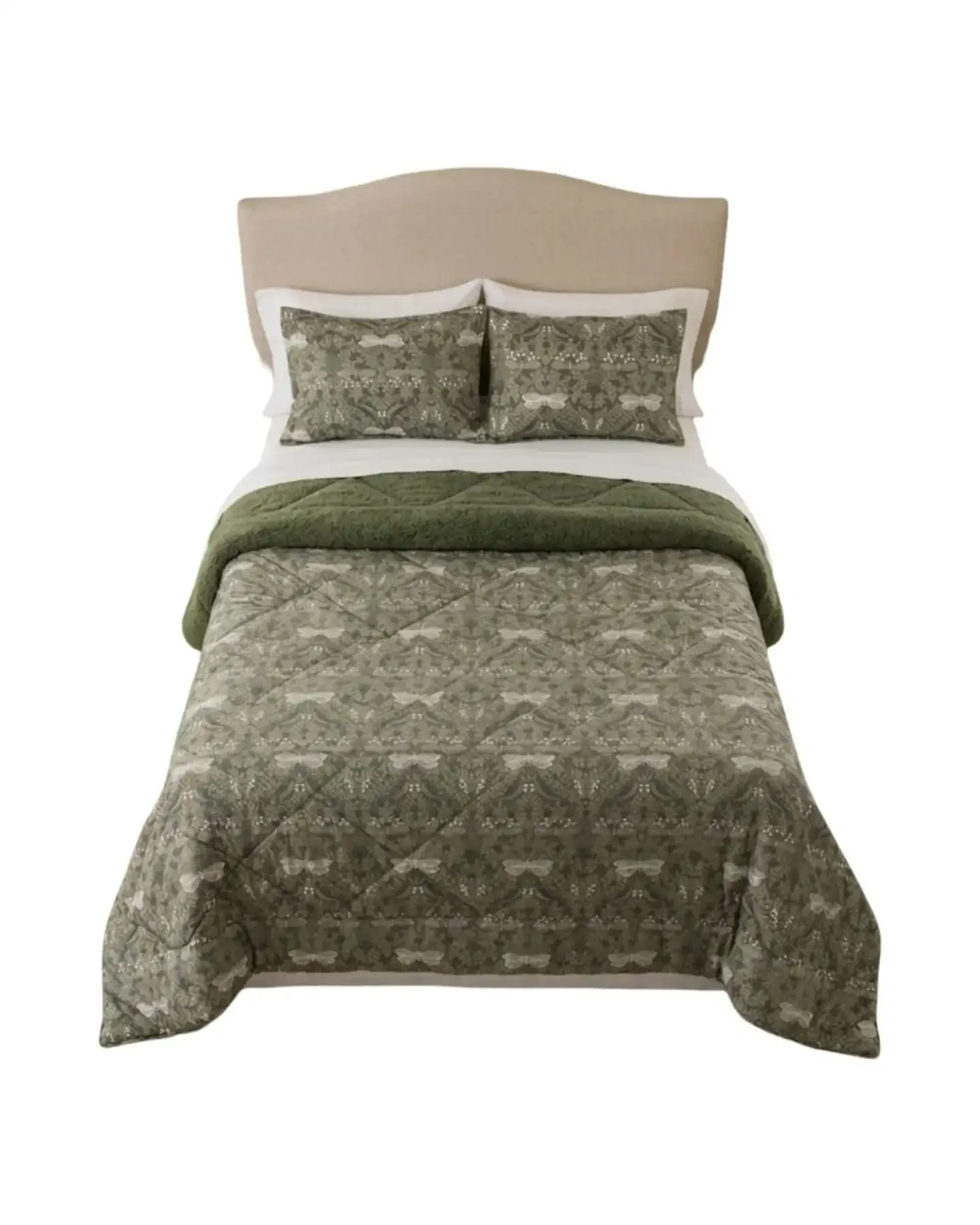 Plumon Sherpa Mashini King Invierno Calidad Superior 6