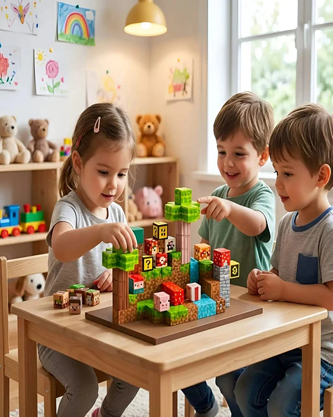 Set de Bloques Magnéticos 84 Piezas Juego de Construcción