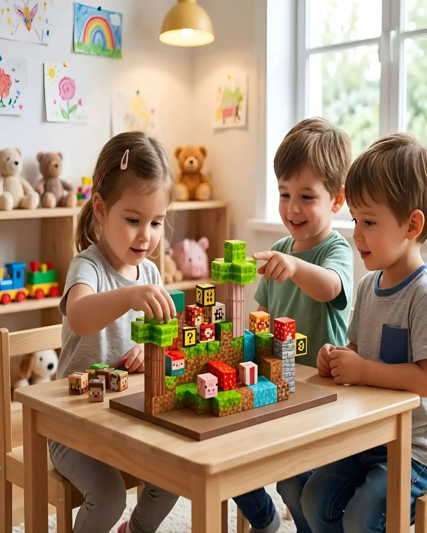 Set de Bloques Magnéticos 84 Piezas Juego de Construcción 1