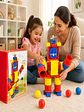 Set de Bloques de Construcción Robot Didáctico Interactivo - Miniatura 1