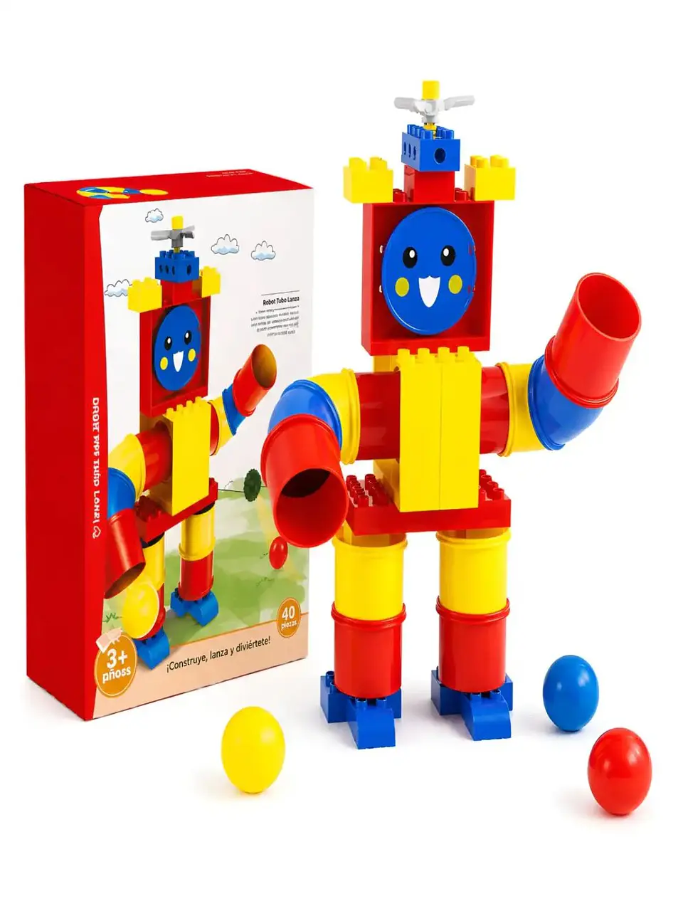 Set de Bloques de Construcción Robot Didáctico Interactivo 3