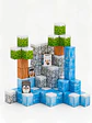 Set de Bloques Magnéticos 66 Piezas Cubos de Construcción - Miniatura 5