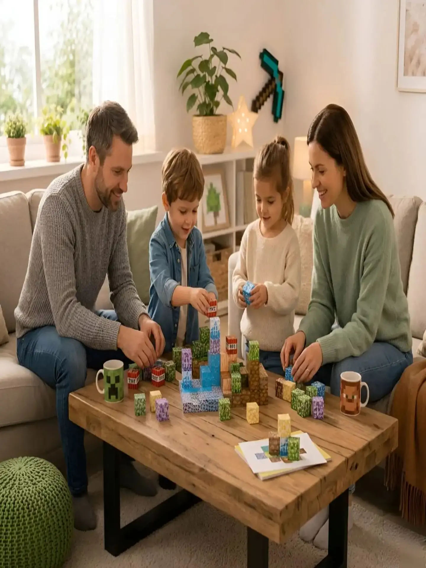 Set de Bloques Magnéticos 100 Piezas - Cubos de Construcción 5