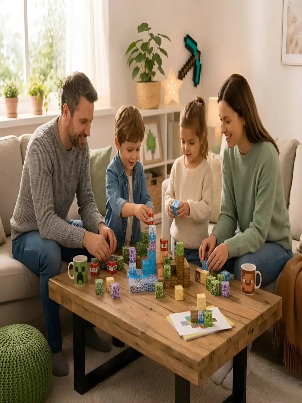 Set de Bloques Magnéticos 100 Piezas - Cubos de Construcción 5