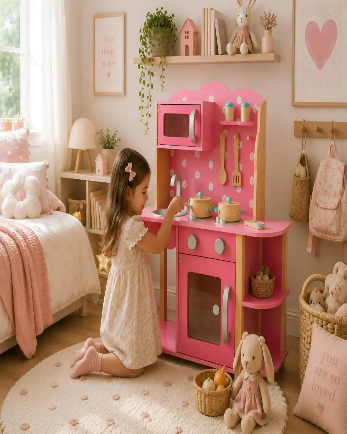 Cocina de Madera Infantil con Accesorios 1