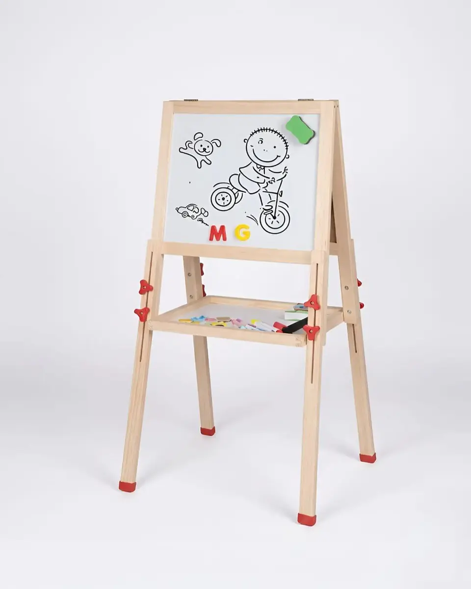 Pizarra Magnética Infantil Doble Lado - Ajustable y Didáctica 6