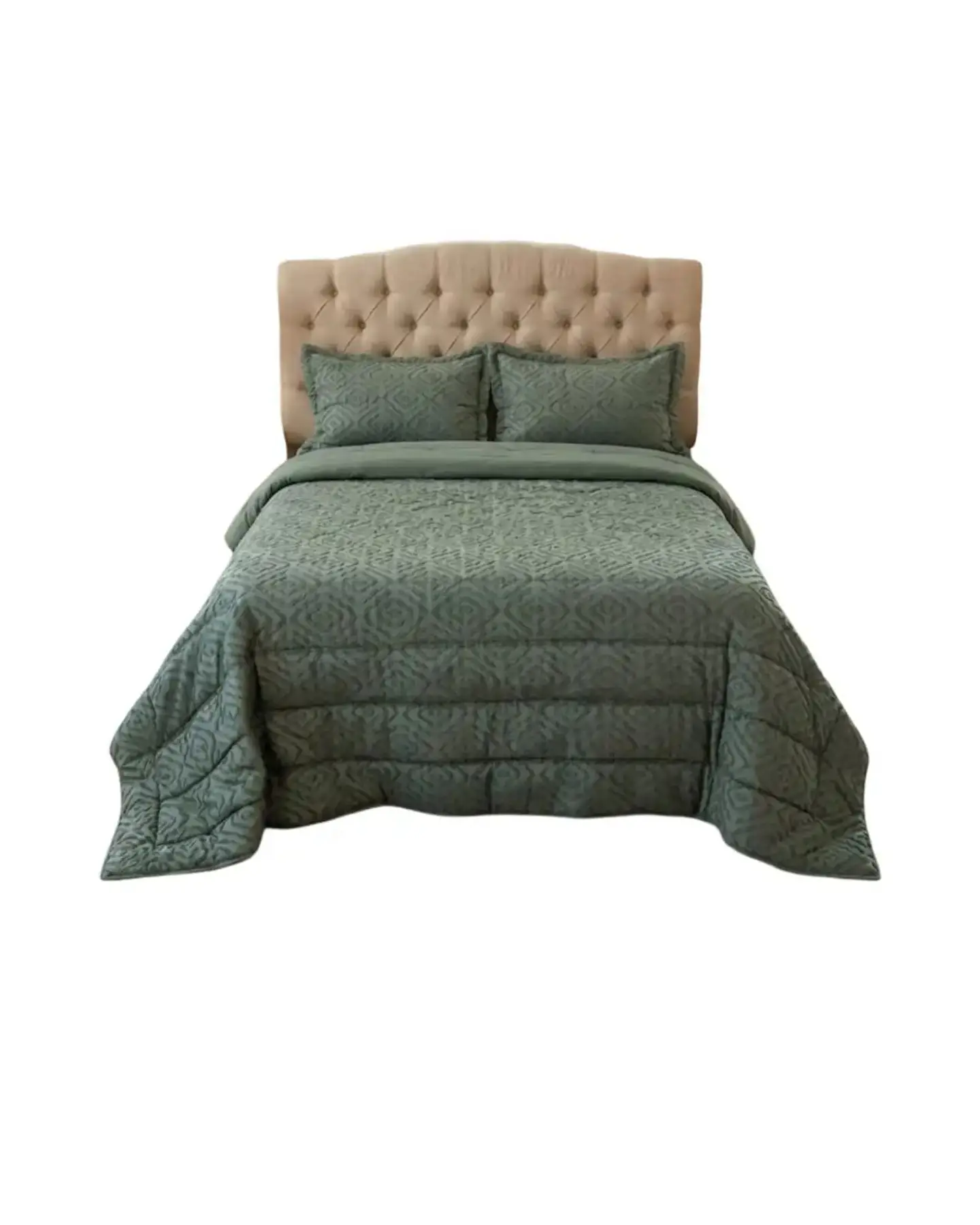 Plumón Ligero King Jacquard Sin Costuras 3