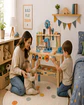 Banco de Herramientas de Madera para Niños - Taller de Construcción Educativo - Miniatura 4
