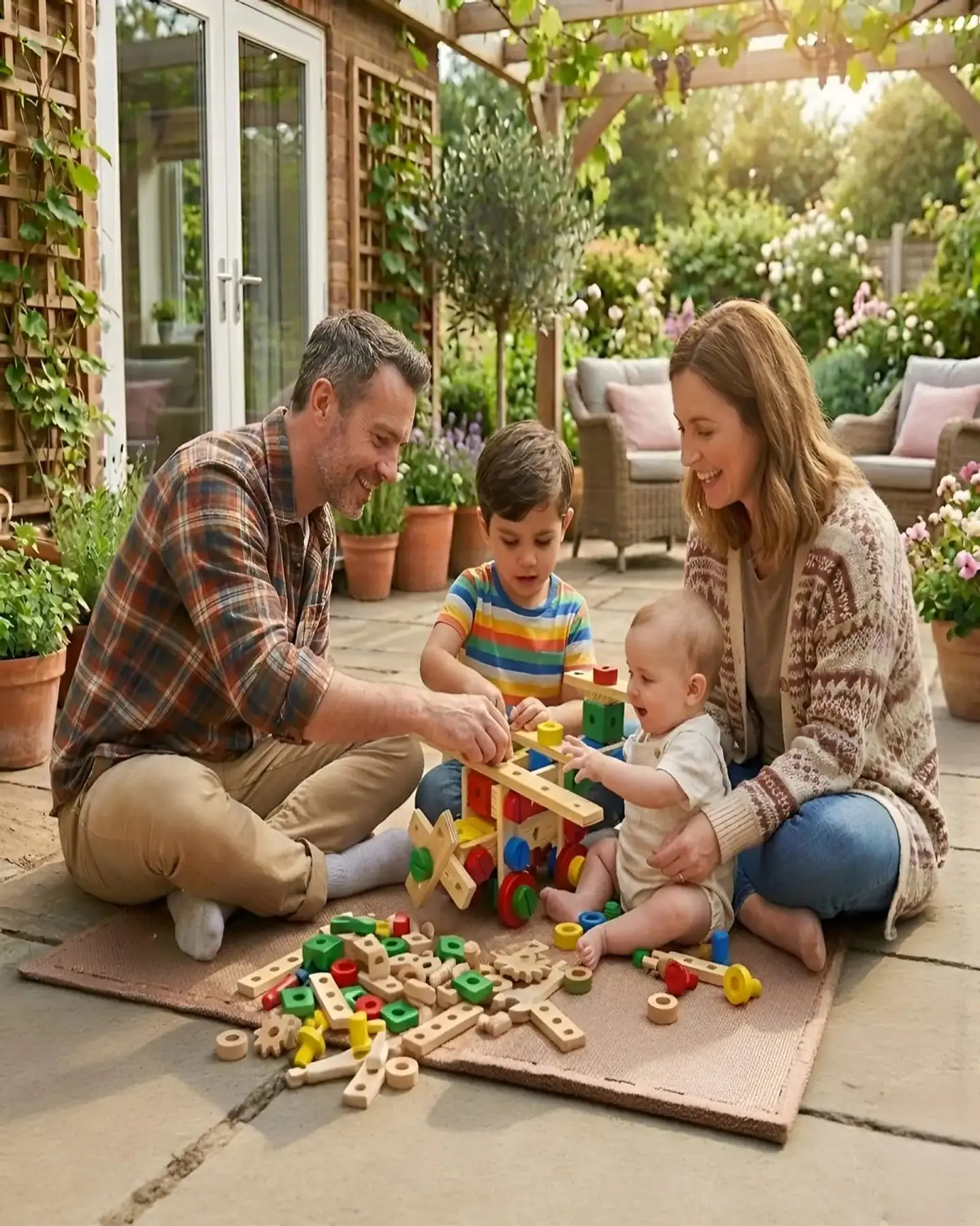 Set de Construcción de Madera Didáctico 3D 5
