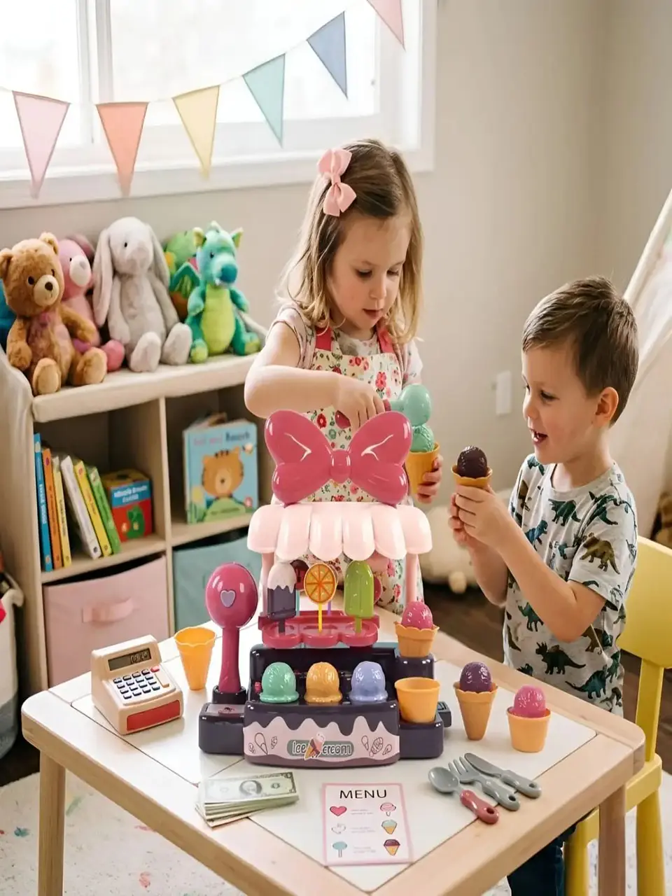 Set de Juguete Heladería Sweet Shop con Accesorios 1