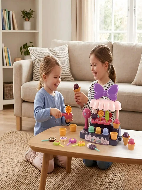 Set de Juguete Heladería Sweet Shop con Accesorios