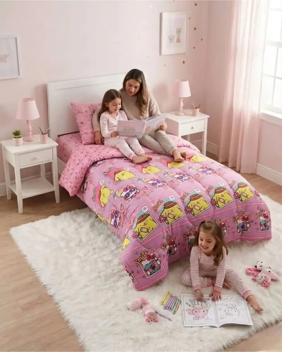 Pack Ropa de Cama Infantil Plumón + Juego de Sábanas Plaza y Media 3