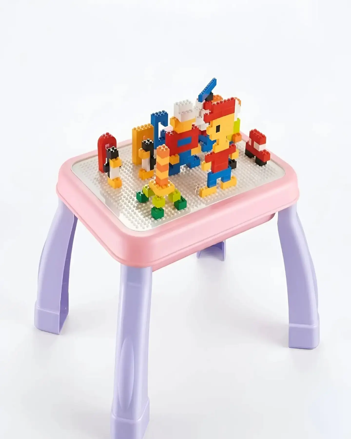 Mesa Didáctica Infantil Para Bloques De Construcción 6