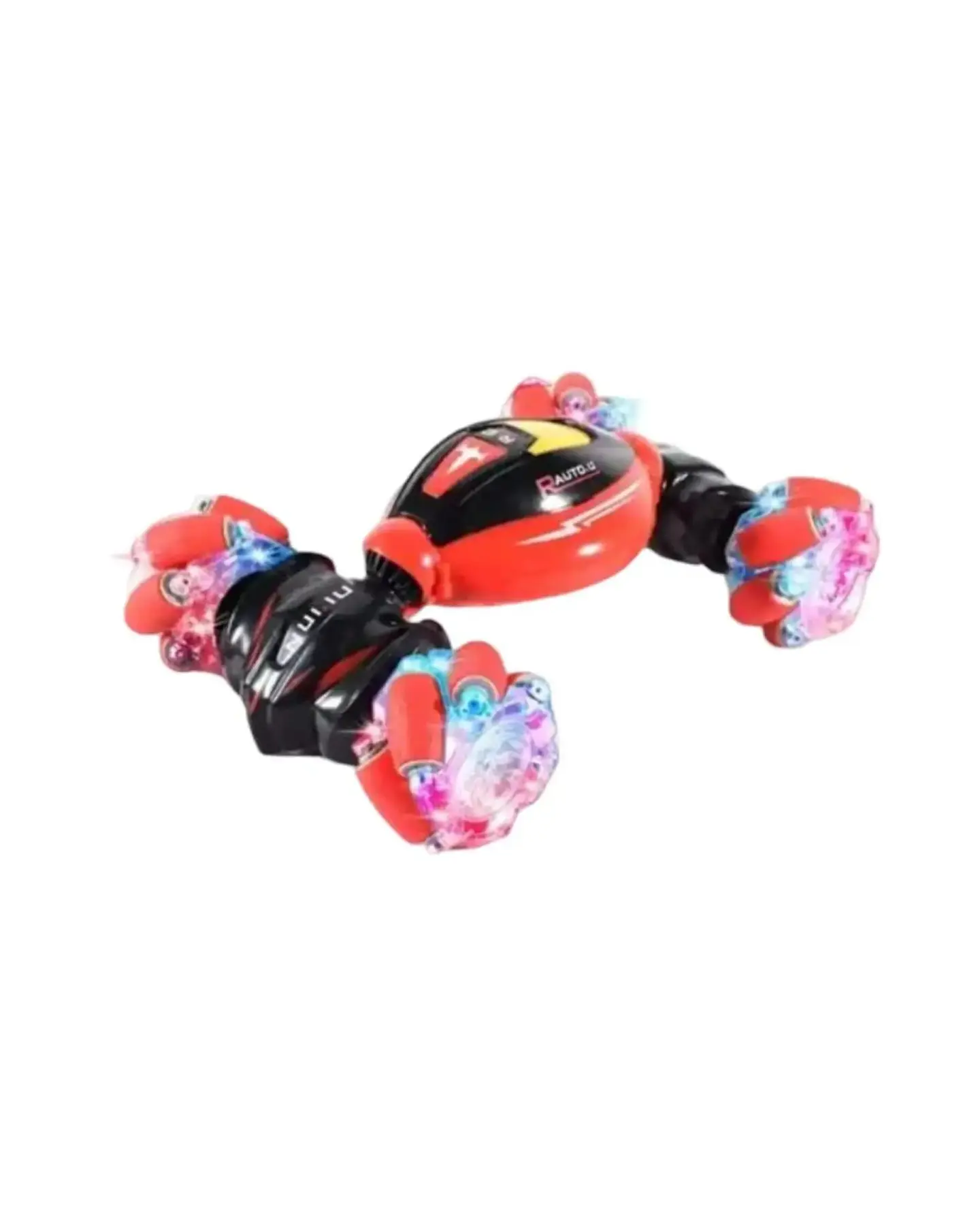 Auto De Juguete Control Remoto Acrobático Giros 360 Rojo 6