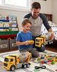Camión Concretero de Juguete a Fricción Tambor Giratorio Infantil - Miniatura 4