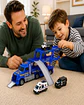 Camión Transportador de Autos de Juguete con Vehículos de Emergencia - Miniatura 3