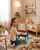 Estación de Arte y Música 2 en 1 Pizarra Mágica y Piano Infantil - Miniatura 2