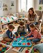 Juego de Mesa Laberinto Pista de Habilidad Infantil - Miniatura 2