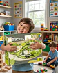 Pista de Carreras Mundo Dinosaurio Flexible 240 Pzs - Miniatura 5