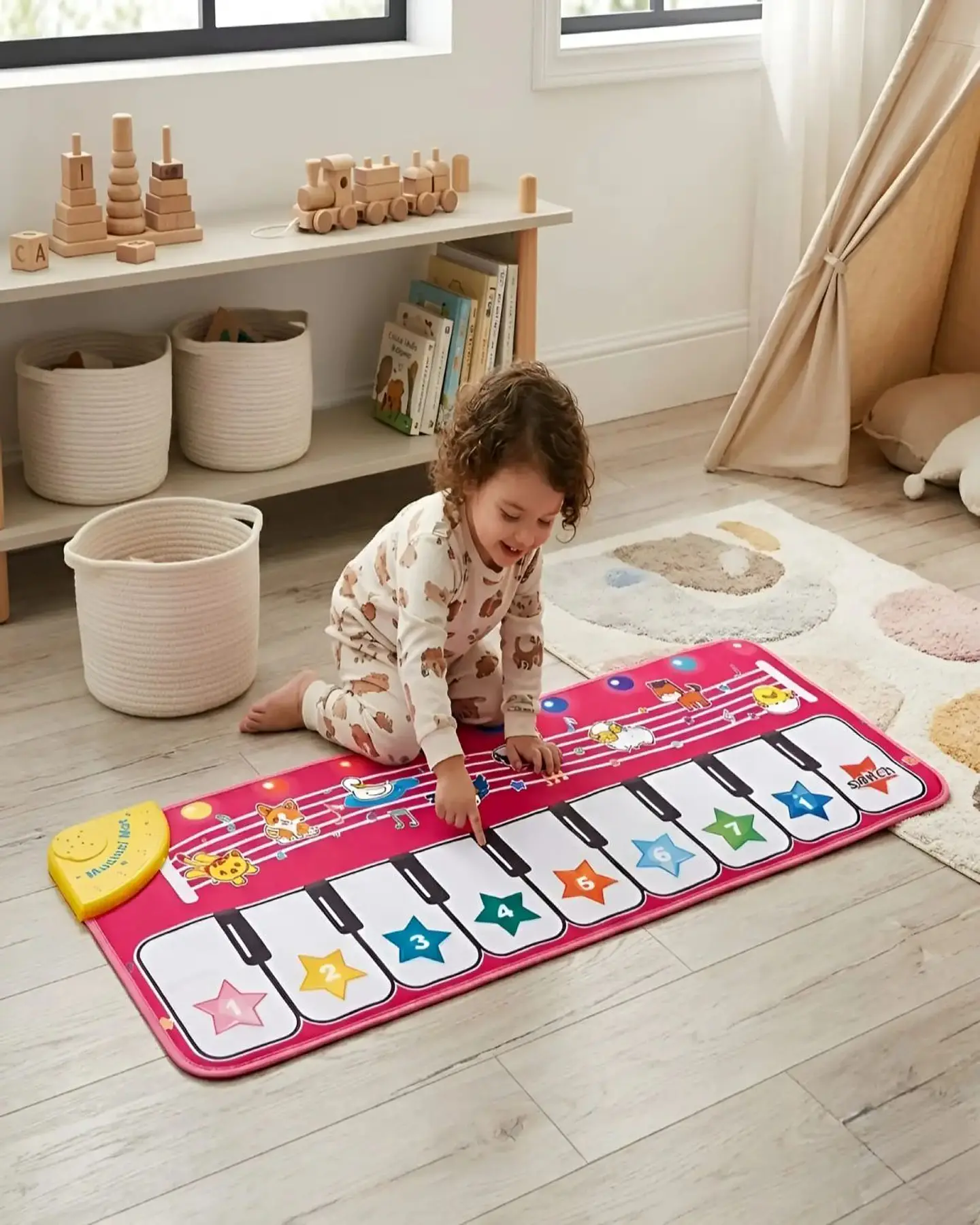 Alfombra Musical Sensorial para Niños y Bebés 3