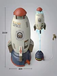 Cohete Aspersor de Agua Espacial - Diversión al Aire Libre - Miniatura 3