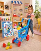 Carrito de Supermercado de Juguete con Accesorios Infantil - Miniatura 2