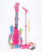 Guitarra de Juguete con Micrófono de Pedestal, Luces y Sonidos - Miniatura 3
