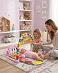 Gimnasio Y Piano Musical Multifuncional Para Bebes Rosa - Miniatura 3