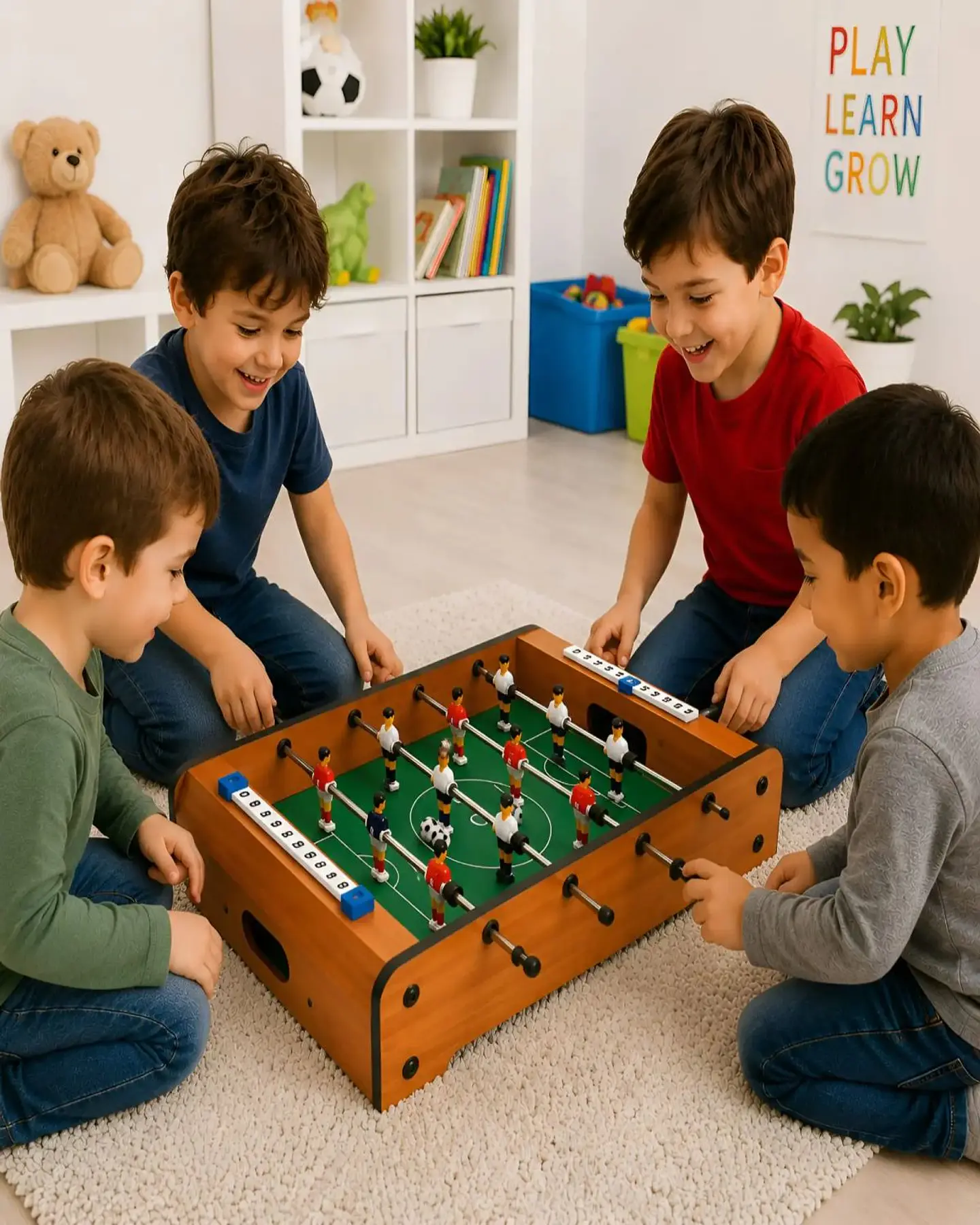 Taca Taca de Mesa Mini Fútbol de Madera Juego Infantil 1