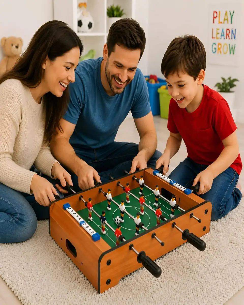 Taca Taca de Mesa Mini Fútbol de Madera Juego Infantil 2