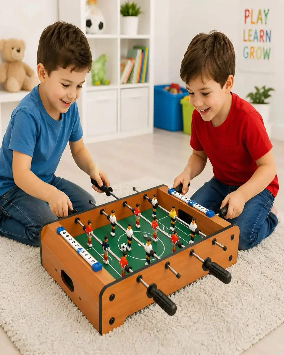 Taca Taca de Mesa Mini Fútbol de Madera Juego Infantil 5