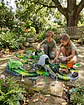 Pista De Carreras Mundo Jurásico Con Luces LED 147 Pcs - Miniatura 6