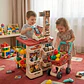 Set de Juguete Supermercado Infantil con Carrito y Accesorios - Miniatura 2