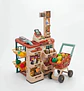 Set de Juguete Supermercado Infantil con Carrito y Accesorios - Miniatura 6
