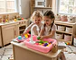 Lavaplatos de Juguete Little Chef Play Series ROSA - Miniatura 1
