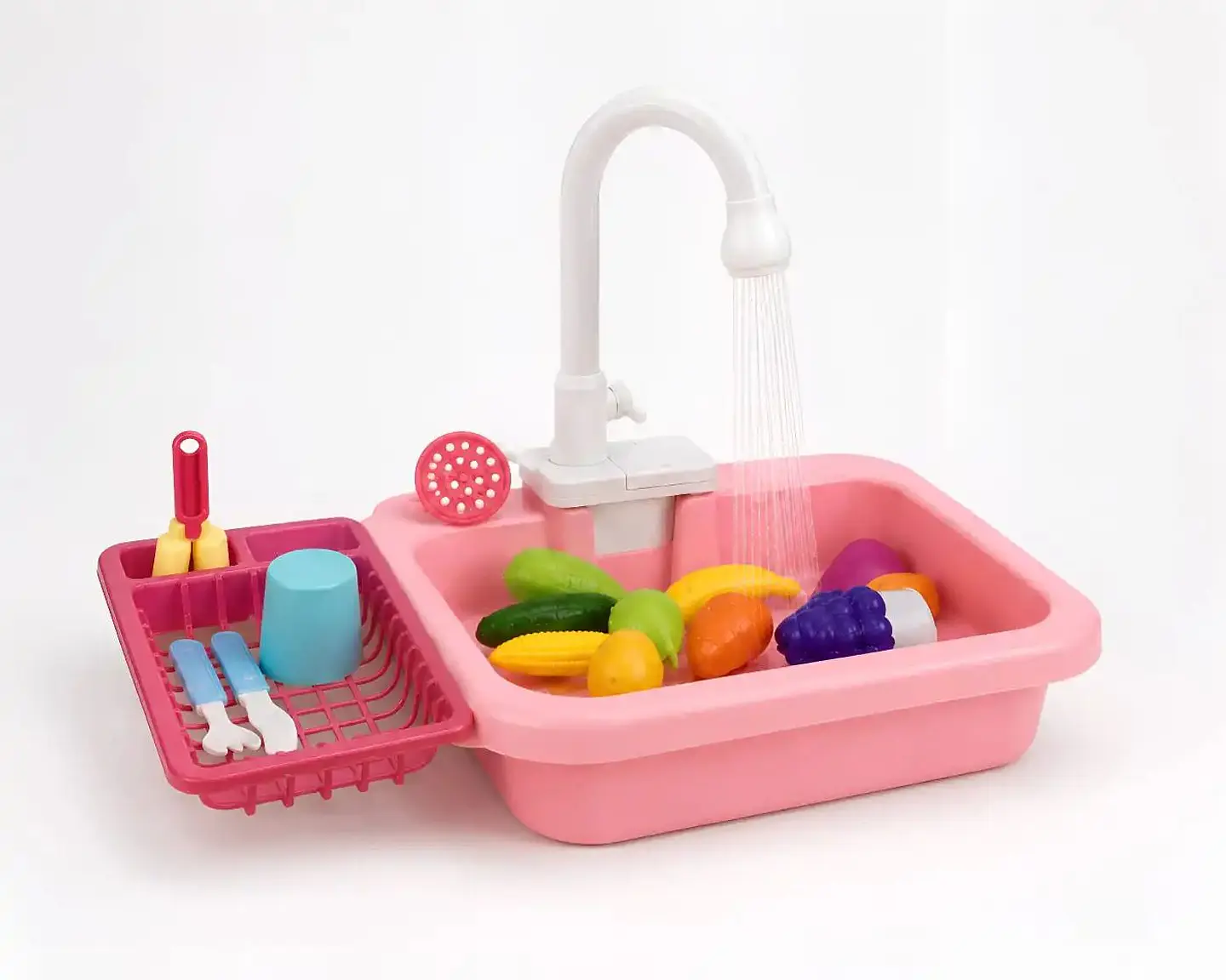 Lavaplatos de Juguete Little Chef Play Series ROSA 6