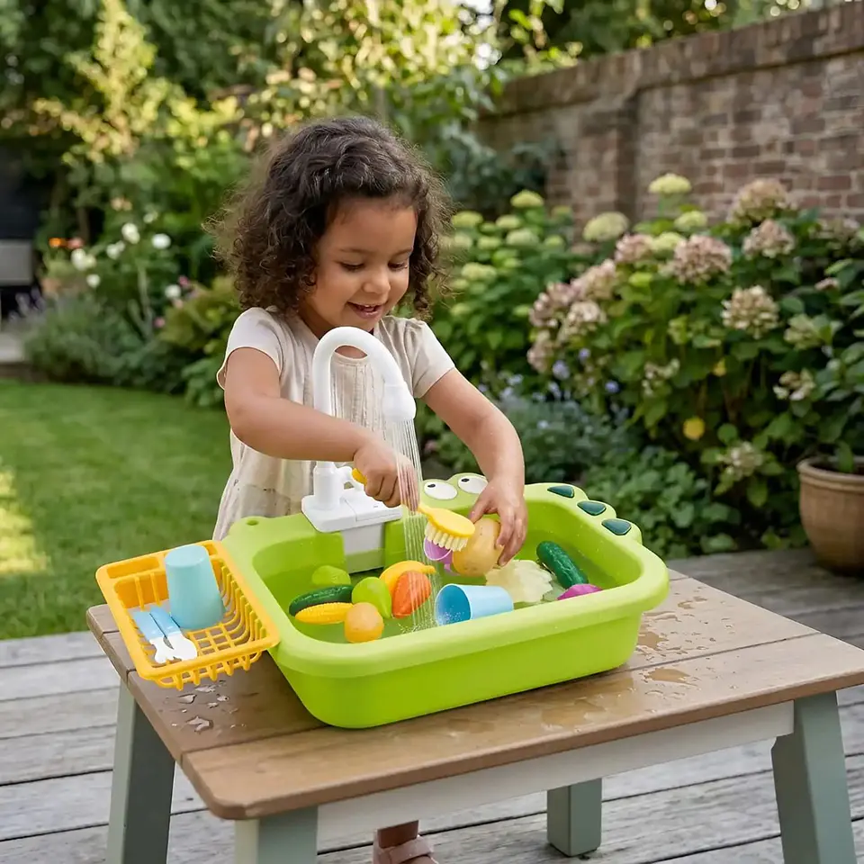 Lavaplatos de Juguete Little Chef Play Series VERDE 3