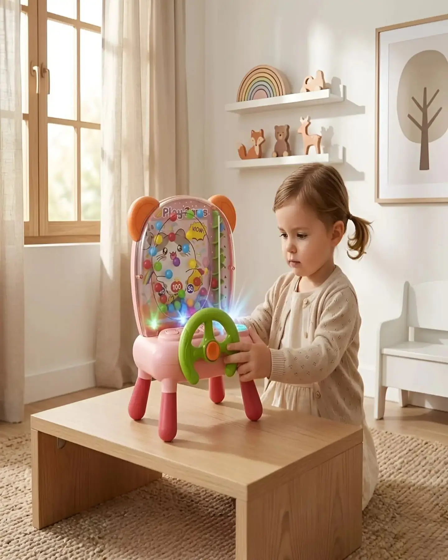 Maquina de Pelotas Edición Interactiva Consola de Juegos 1