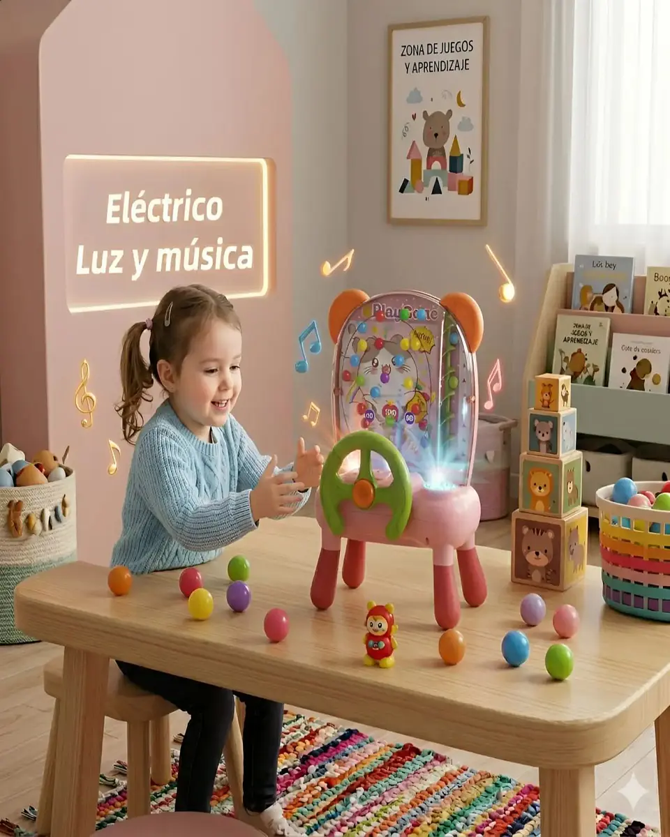 Maquina de Pelotas Edición Interactiva Consola de Juegos 5