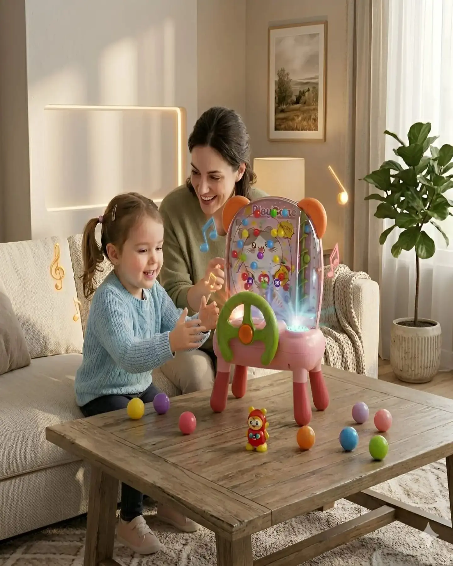 Maquina de Pelotas Edición Interactiva Consola de Juegos 6