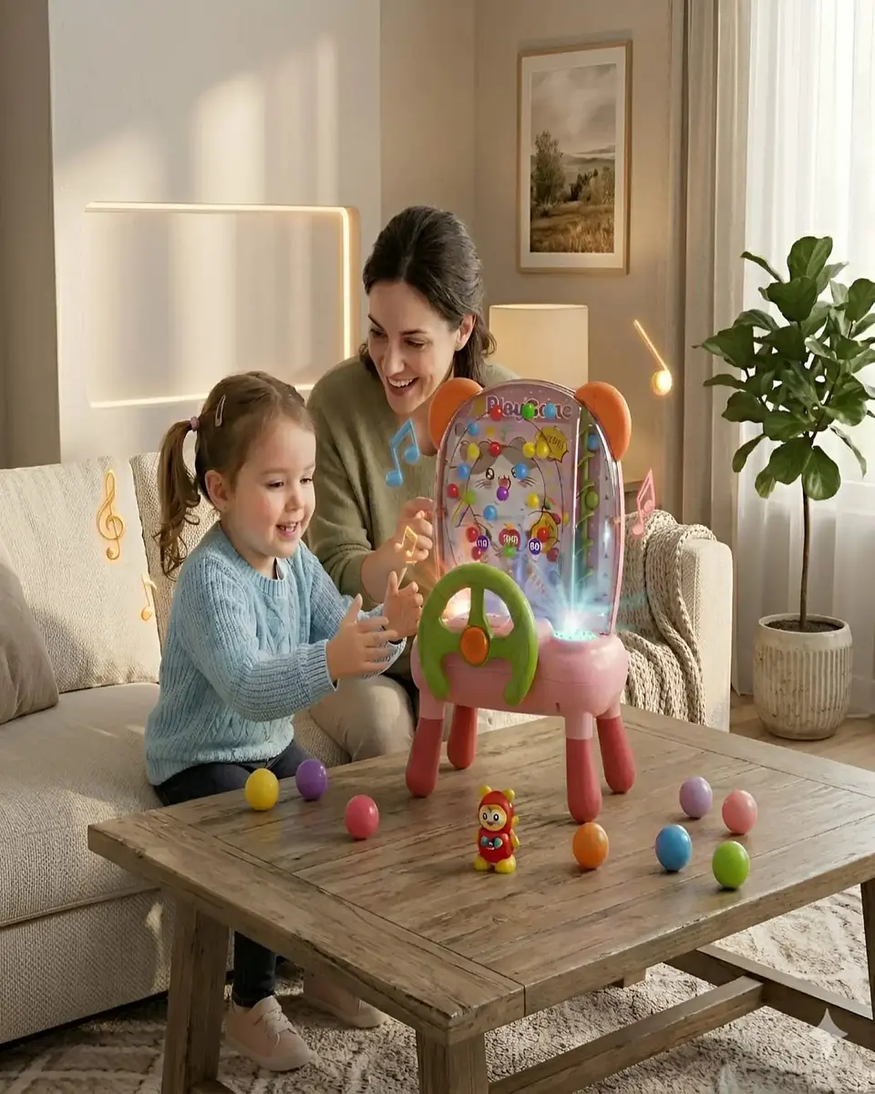 Maquina de Pelotas Edición Interactiva Consola de Juegos 6
