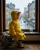 Capa Impermeable De Lluvia Infantil Para Niños 01 - Miniatura 1