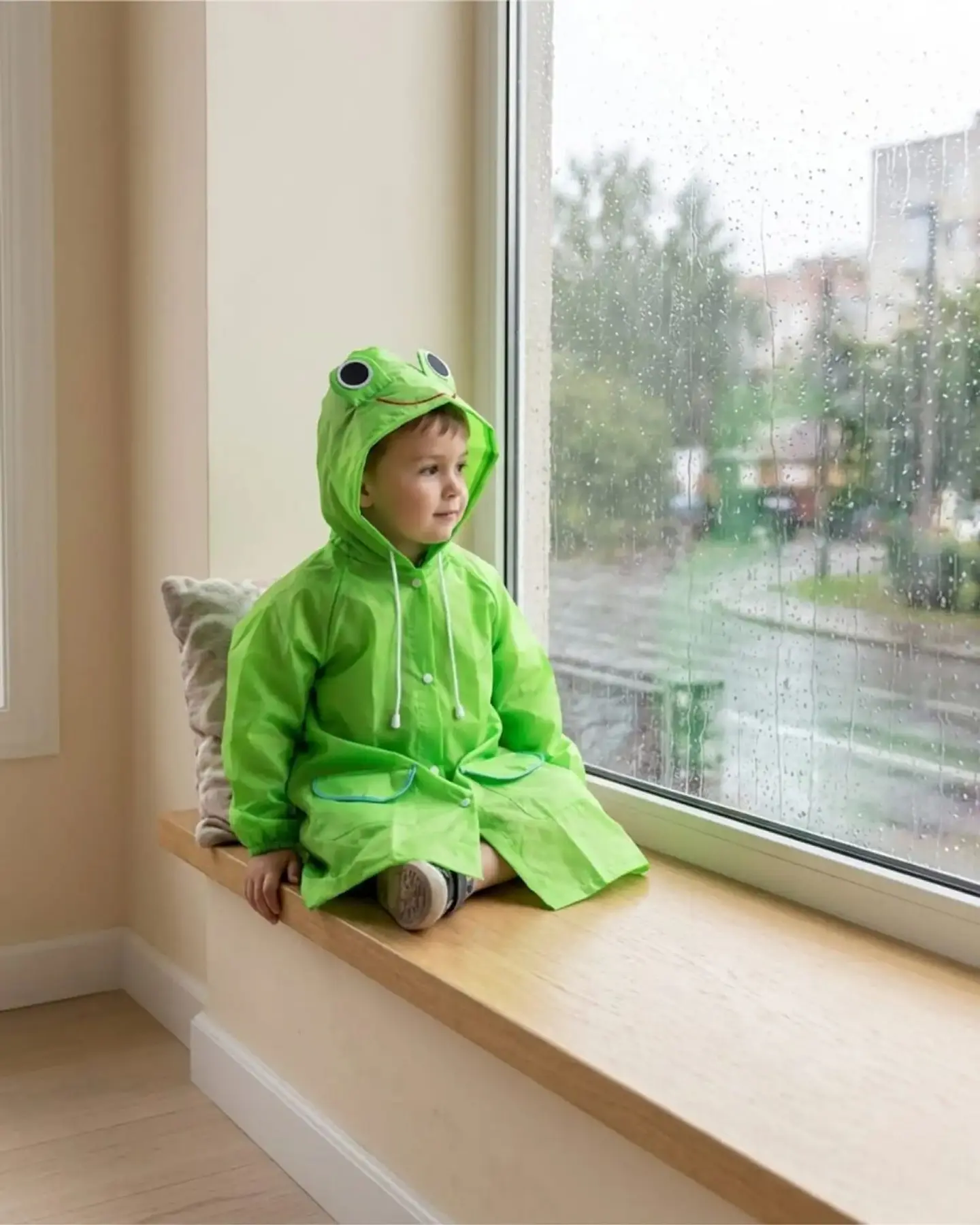 Set de 2 Capas Impermeables de Lluvia Infantil Para Niños 03 2