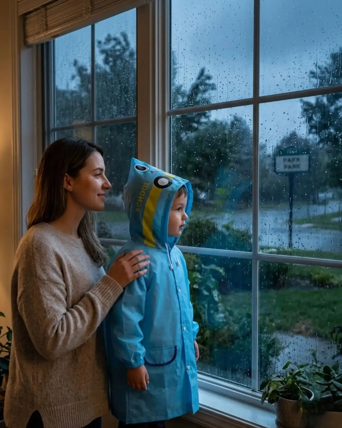 Set de 2 Capas Impermeables de Lluvia Infantil Para Niños 04 5