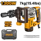 Martillo Demoledor Electrico Industrial SDS Hex 1300W/20J Ingco - Miniatura 1